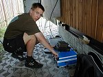 Honza, OK1COM pi testu antennho systmu